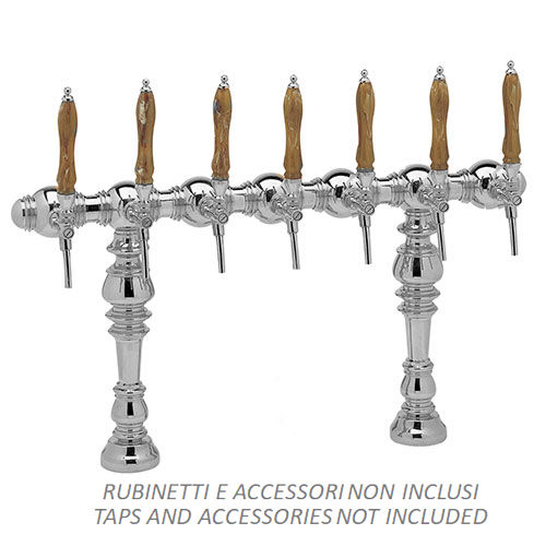 "CELINE 107 CHROM. BRASS 7 WAYS 5/8"" (NO TAPS)+TUBES D. 7X8