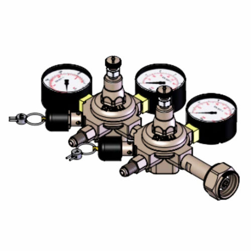 CO2 REDUCER 2 OUT.7/16 3/4 CYLINDER CONNECTION+VALVE