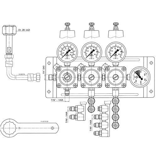 ODL PRESSURE REDUCER 7OUT7/16