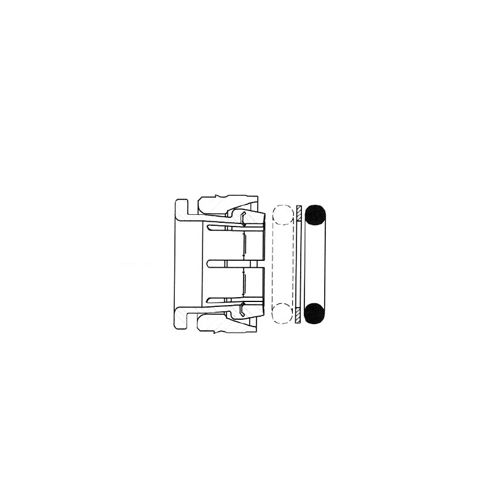 CARTOUCHE JG MM 2808N POUR TUBE D.EXT. 8 MM