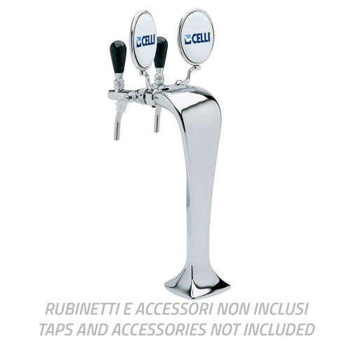 COBRA PLUS-2 CHROMEPL. BRASS ST. STEEL TUBES 7X8 5/8