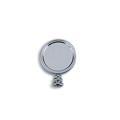 PLATE HOLDER D=90 IN CHROM WITH TERMINAL M6