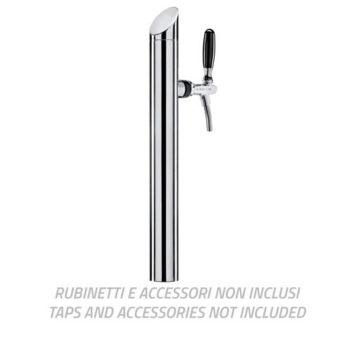 MOON-T ST. STEEL 1 WAY  5/8 TUBES 7X8 + REC.IRCULATION