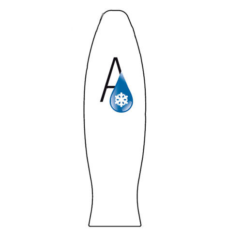 CERAMIC TAP HANDLE STILL CHILLED WATER FOR MINI-CELTIC TAP+3