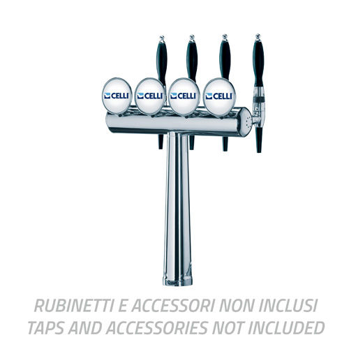 ZAPFSAEULE HAVANA EDELSTAHL 5/8 4LTG.+7X8BIERLEIT.+BEGLEITK.