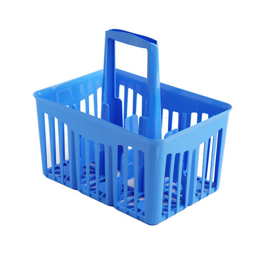 CESTELLO PORTABOTTIGLIE BLU 6 POSTI