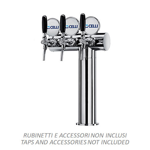 "AZUR ""T""/RIGHT 3 WAYS PLASTIC PRODUCT/REC.TUBE 6,7X9,5 PL