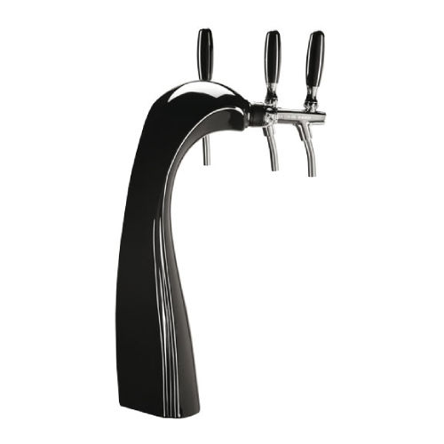 BLACK DELTA 3 WAYS 5/8 + PL. TUBES + REC.