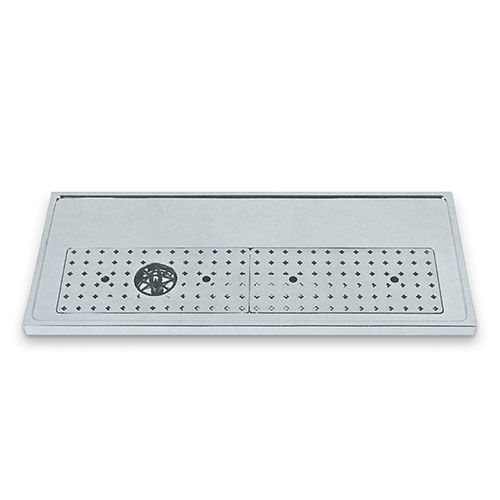 ST.STEEL BASE+DRIPTRAY+DRAINAGE CM140X50
