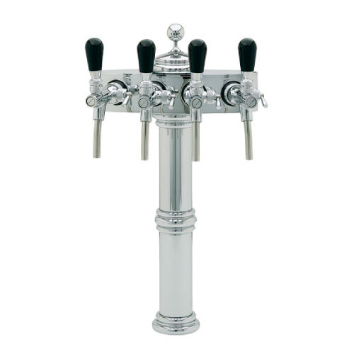 IMPERO 4 WAYS CHROMEPL.BRASS W/COPPER COLD KIT AND SERRATED