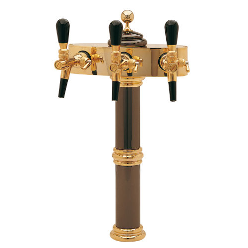 IMPERO 3 WAYS GOLDPL.BRASS W/OUT TAPS W/OUT TUBES PLASTIC SH