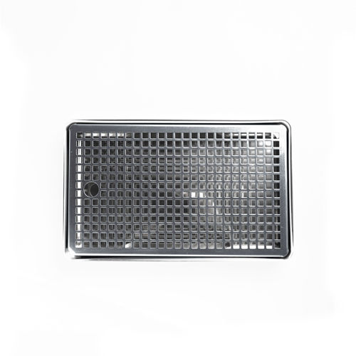 ST.STEEL DRIPTRAY+ST.STEEL GRILL 30x18x3h