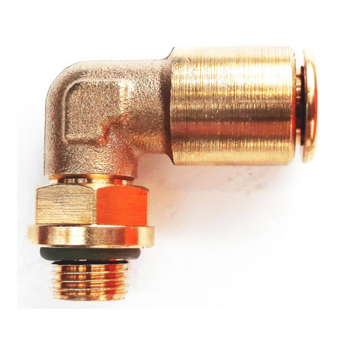 WINKEL VERBINDER MESSING 1/8M