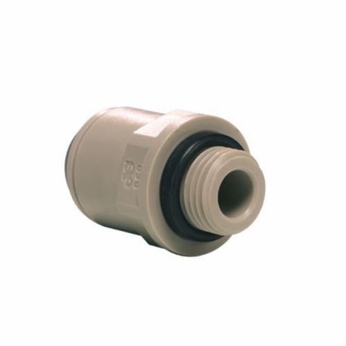 JG NCPI011212S STRAIGHT ADAPTOR THREAD BSP 1/4"-TUBE OD 3/8"