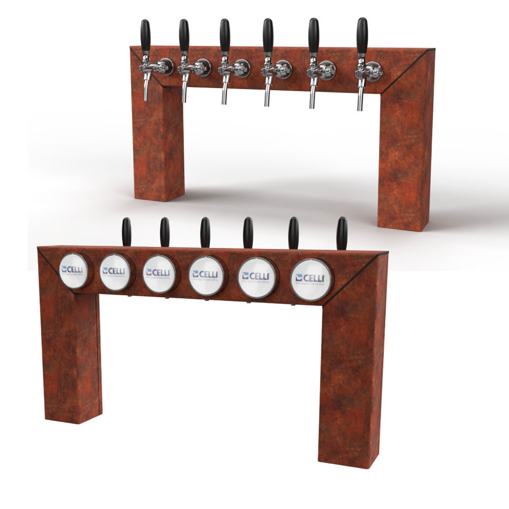 C/EDGE 4V "AGED COPPER" + MED.LUMINOSO T/PL JG 5/16 +RIC.3/8