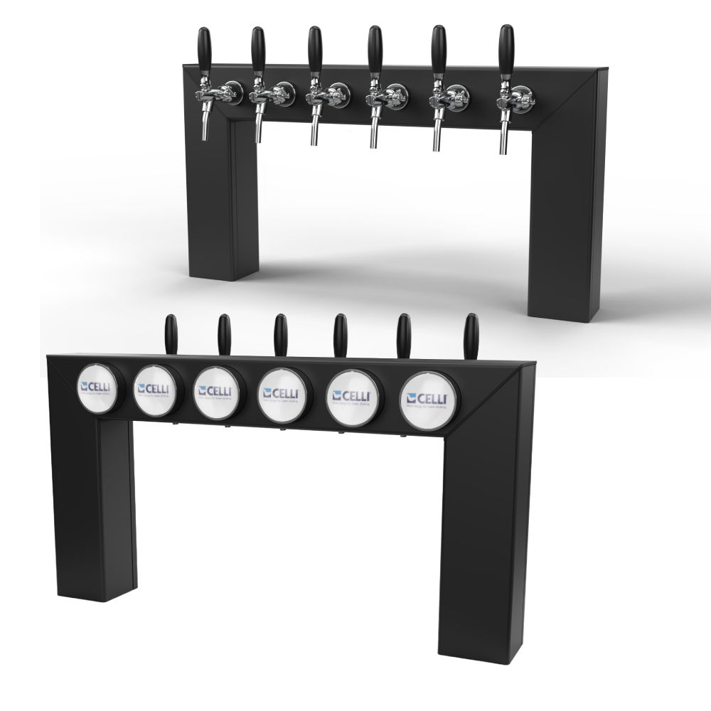 C/EDGE 8V "BLACK" + MED.LUMINOSO T/PL 3/8 + RIC.3/8