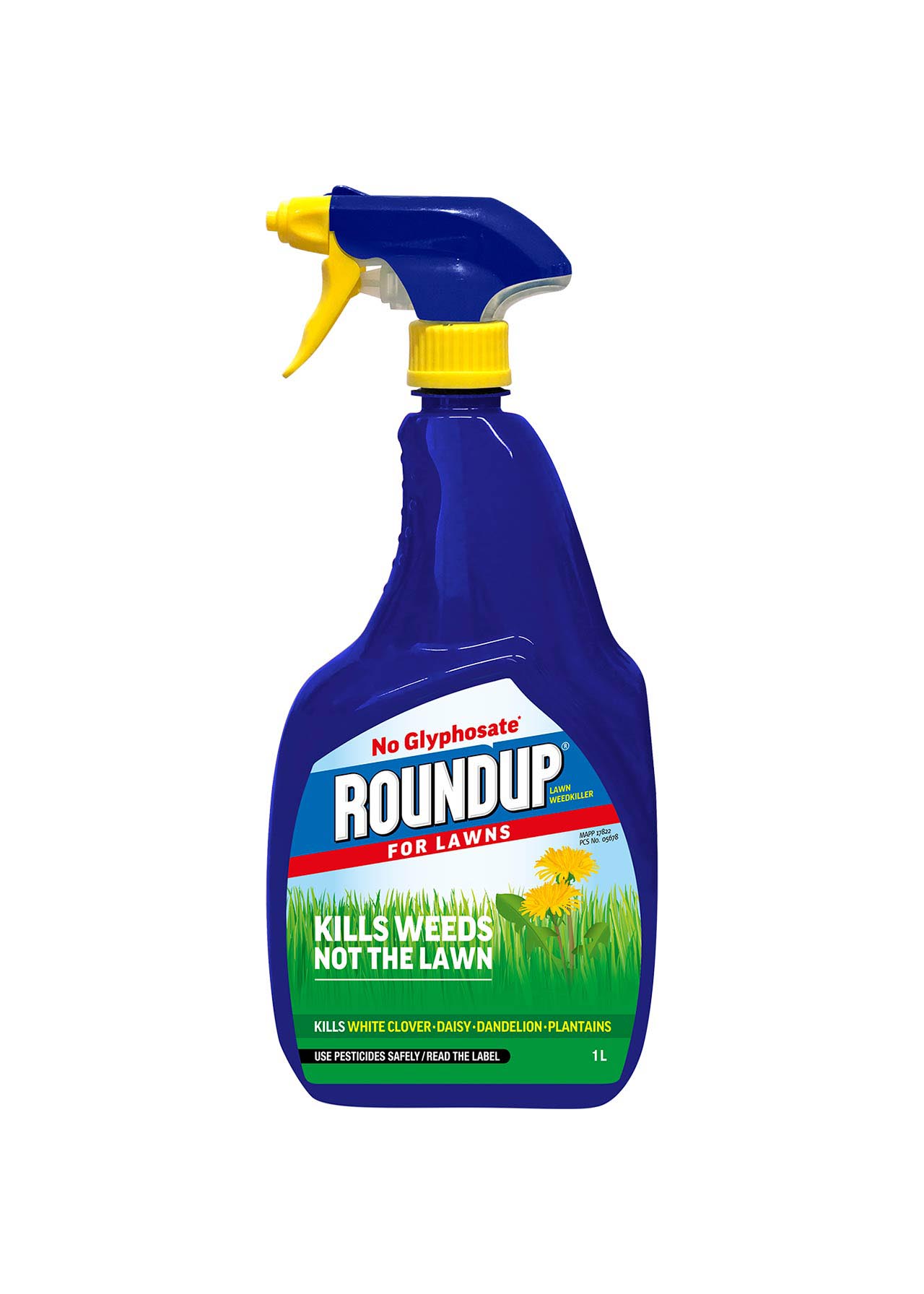 Roundup 1L Lawn Weedkiller Spray Dobbies Garden Centres