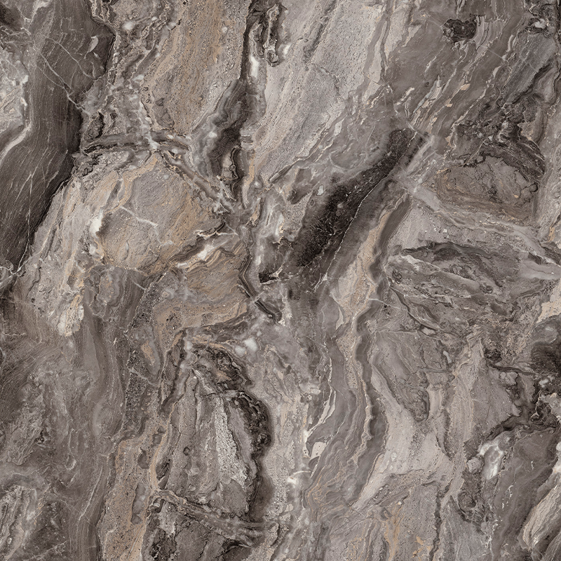 Aquavante Cascade 2440x880x11 Dark Grey Marble Shower Panel