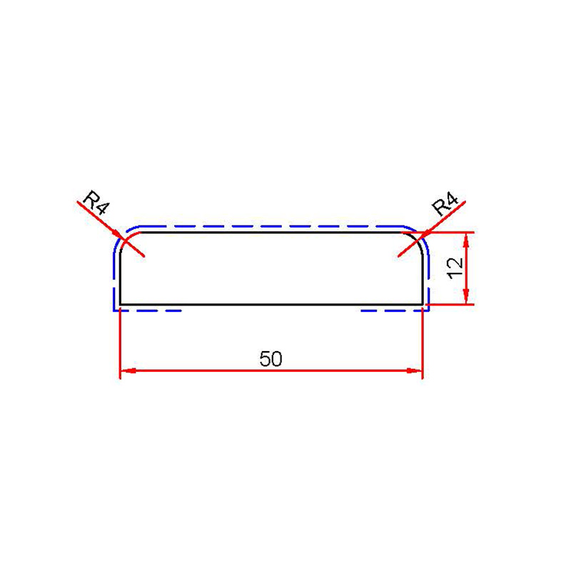 Architrave 50x12x2440 MDF White Super Matt