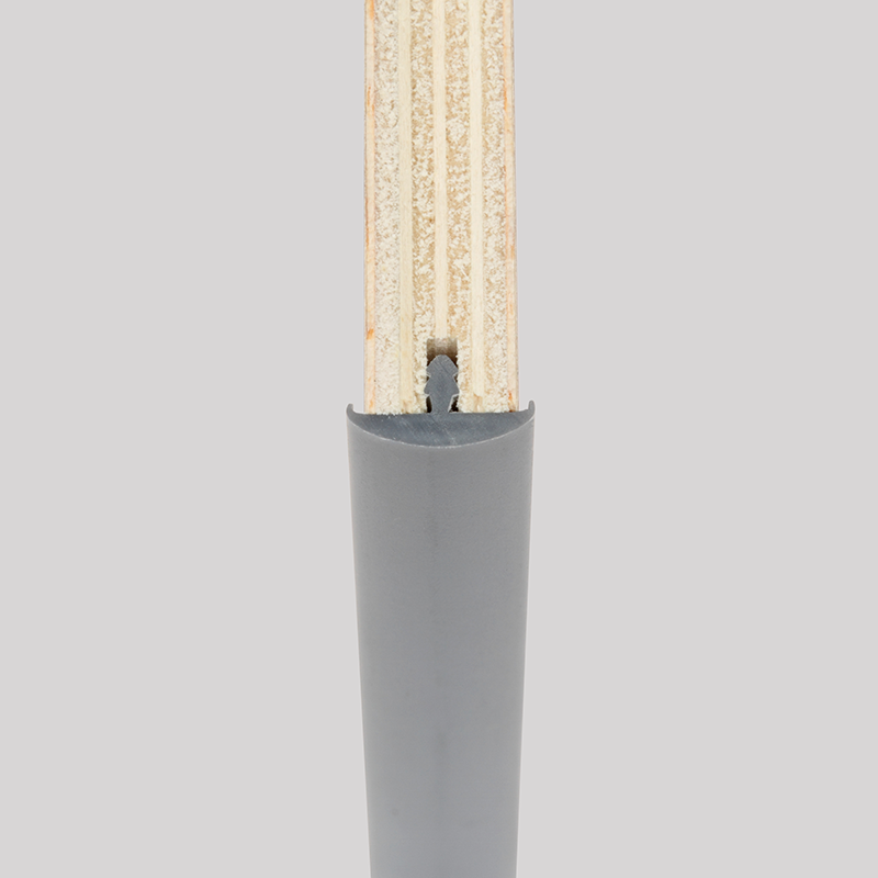 Bordure de chant en T à 2 lèvres - 15mm - Argent - Rouleau de 50 mètres