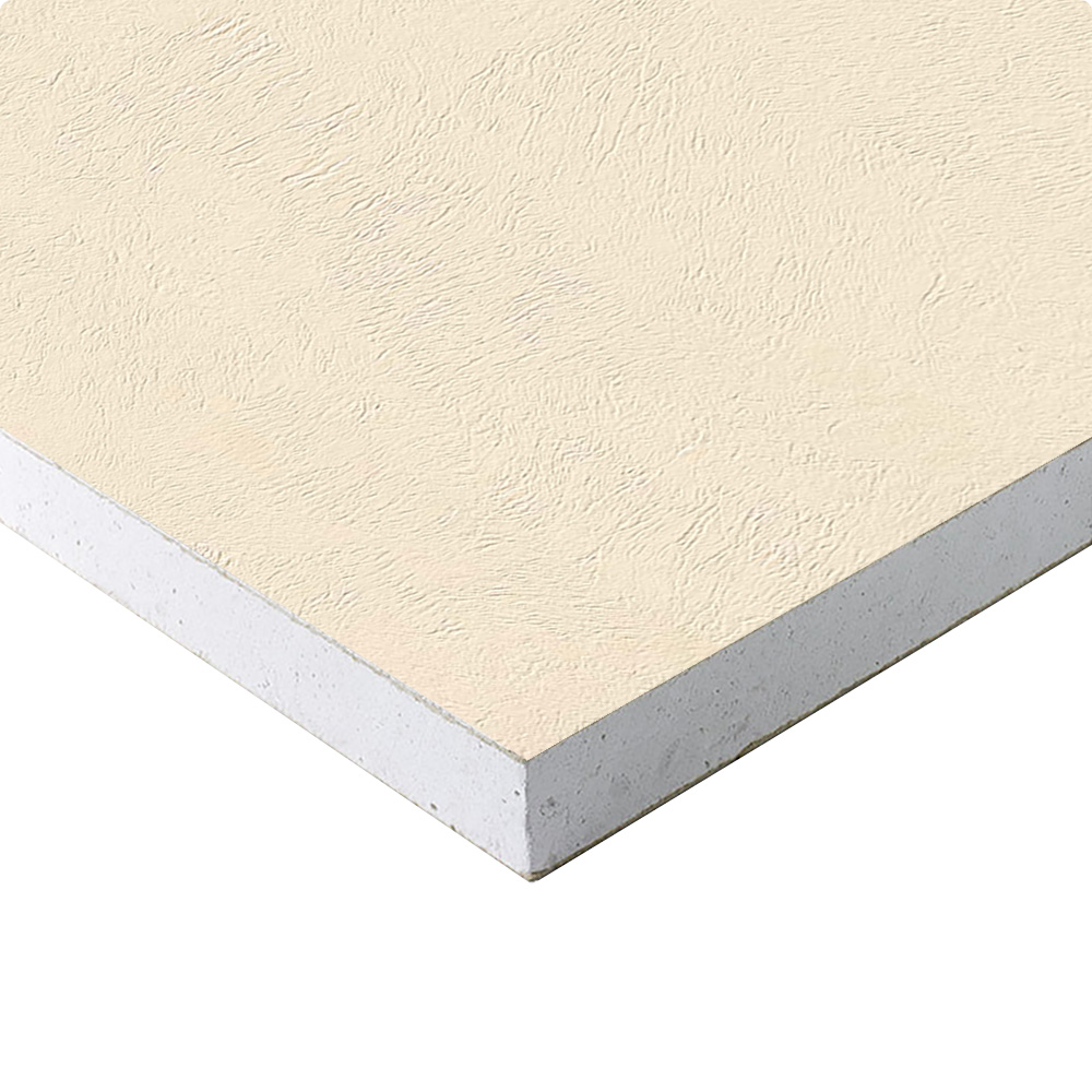 2400x1200x12.5 (Non Wrapped Edge) Plasterboard Cream Plaster 1/S