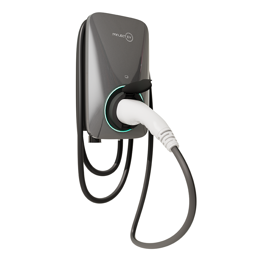 Project EV Apex EV Charger - Tethered 7KW (32A 1ph)