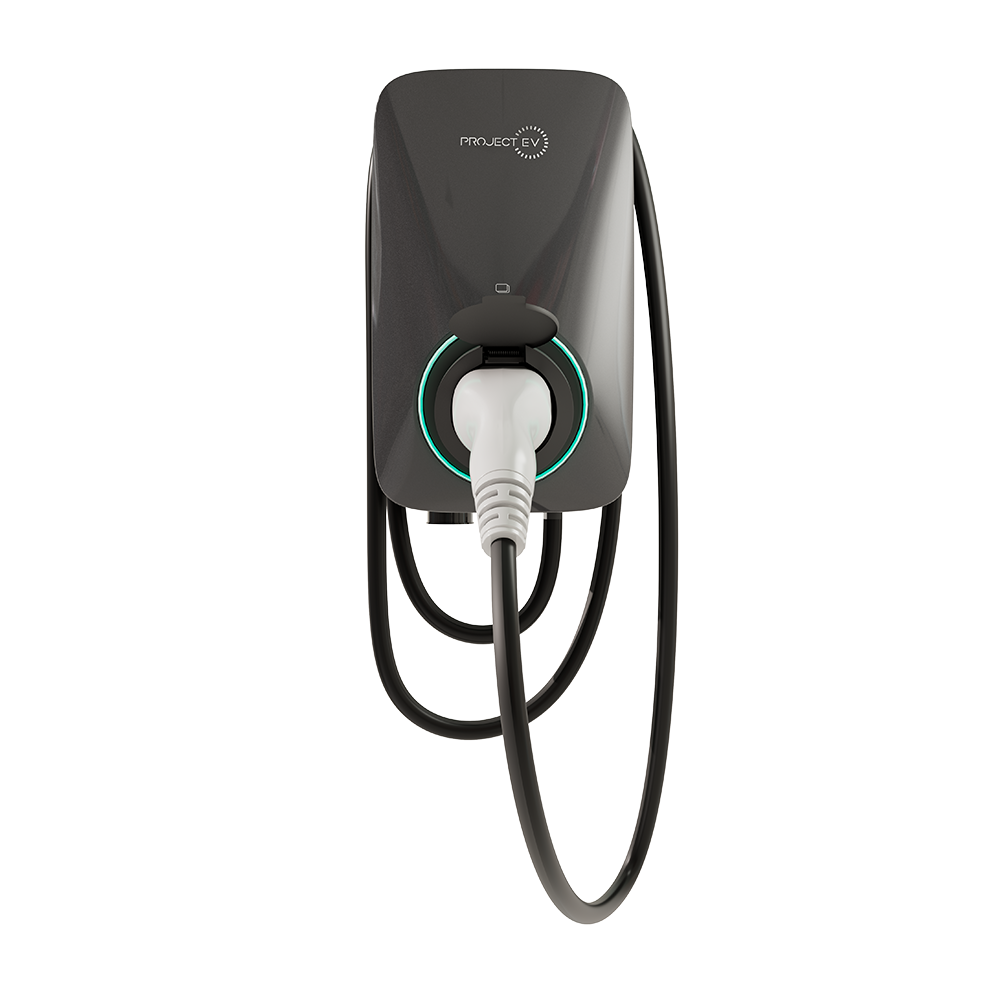 Project EV Apex EV Charger - Tethered 7KW (32A 1ph)
