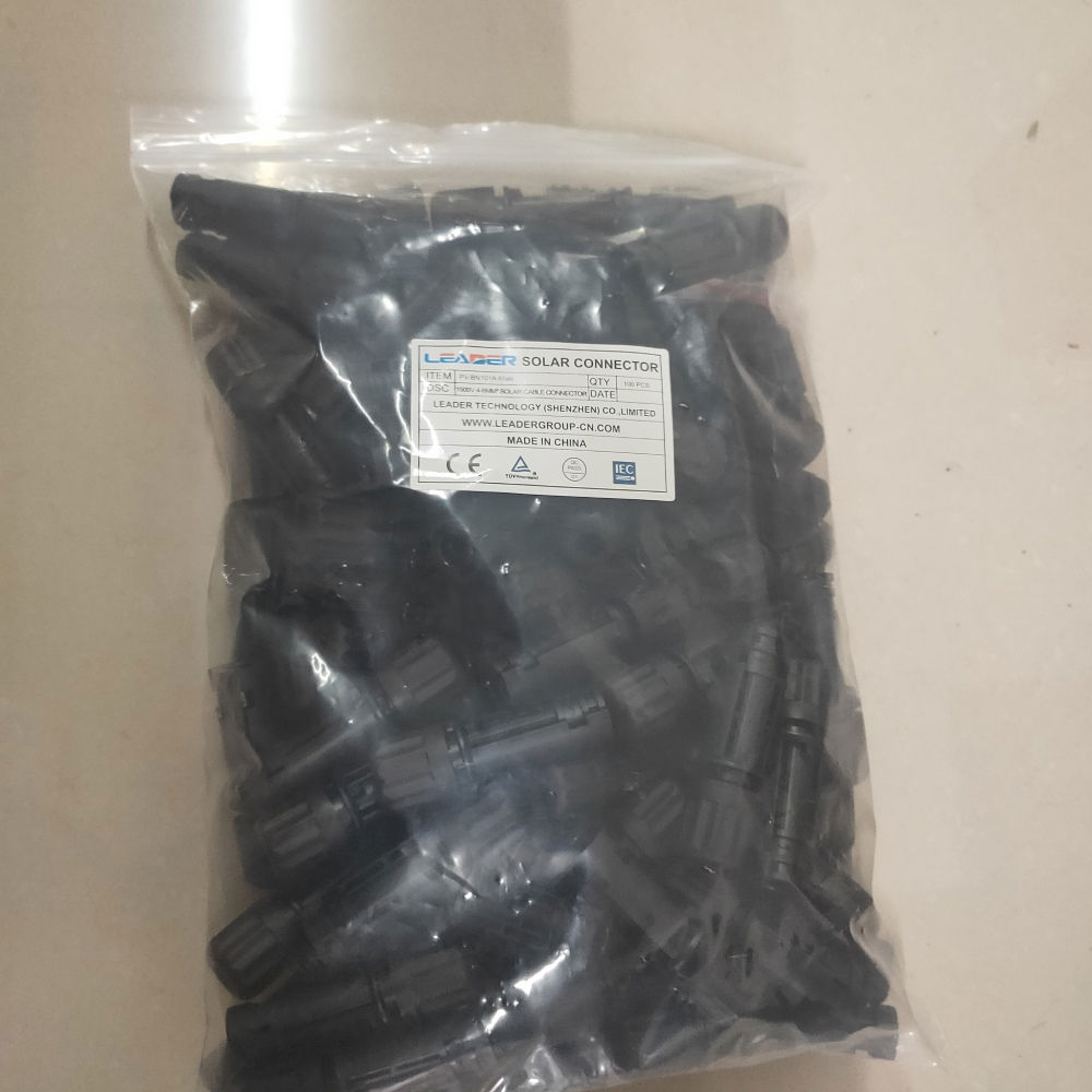 Negative MC4 Connectors - 'Female' Housing with 'Male' Pin / ferrule (Pack of 100)