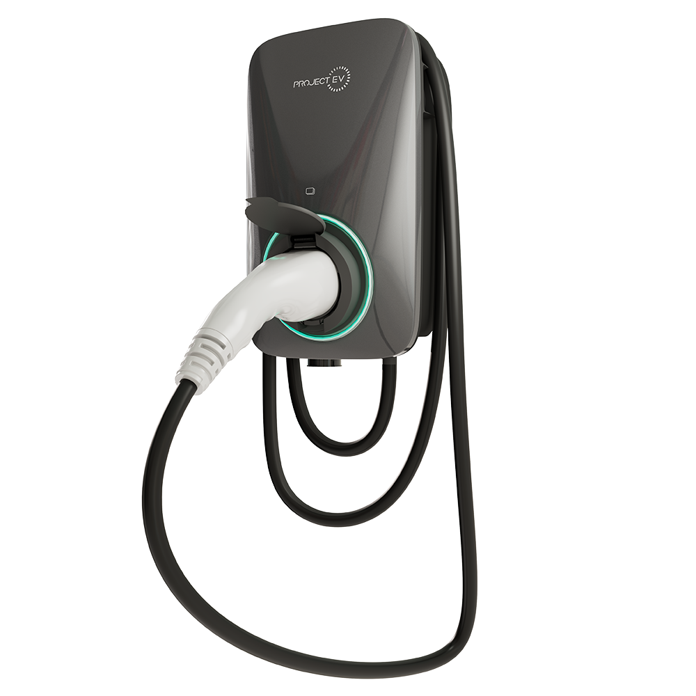 Project EV Apex EV Charger - Tethered 7KW (32A 1ph)