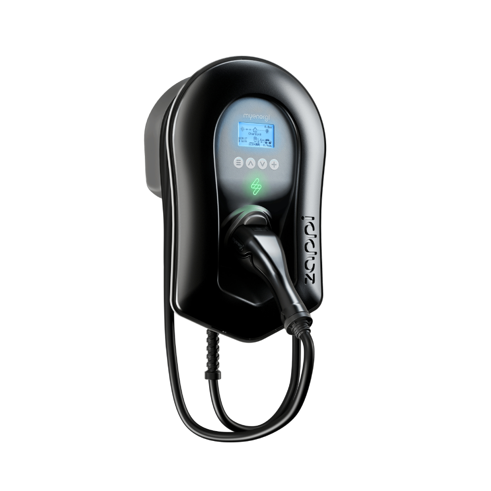 ZAPPI-2H07TB EV CHARGEPOINT 7KW TETHERED BK WIFI/ENET