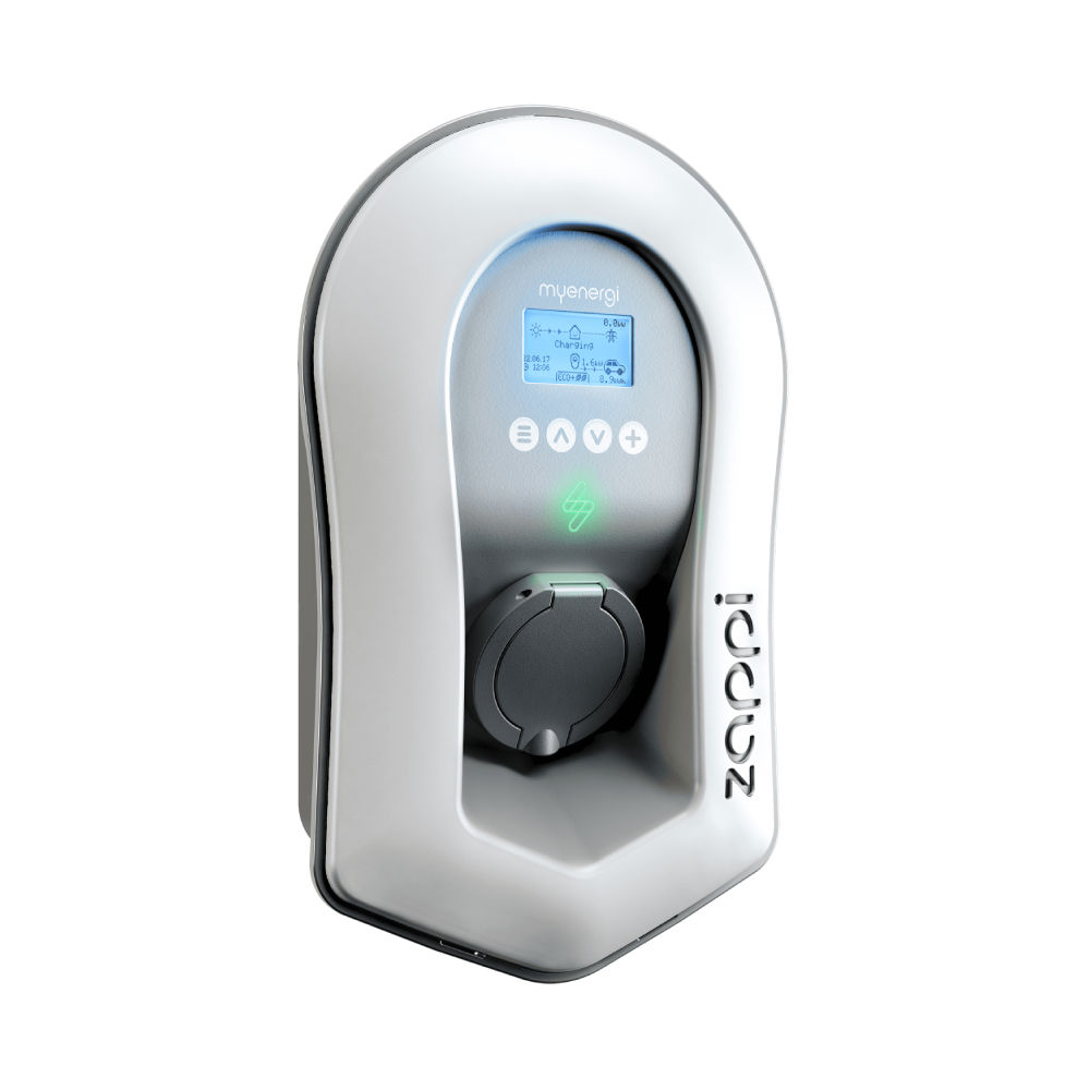 Zappi EV Chargepoint 7kW Untethered White WiFi/Ethernet