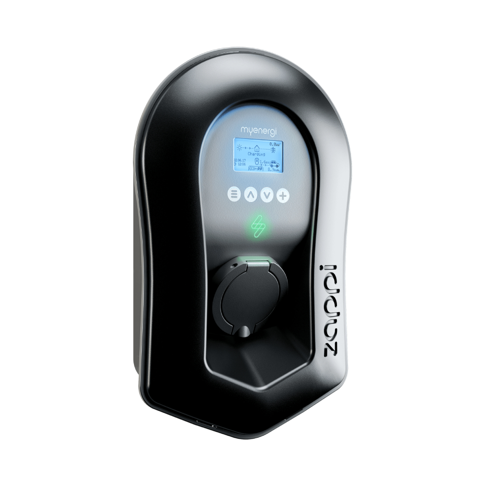 ZAPPI-2H22UB EV CHARGEPOINT 22KW UNTETHERED BK WIFI/ENET