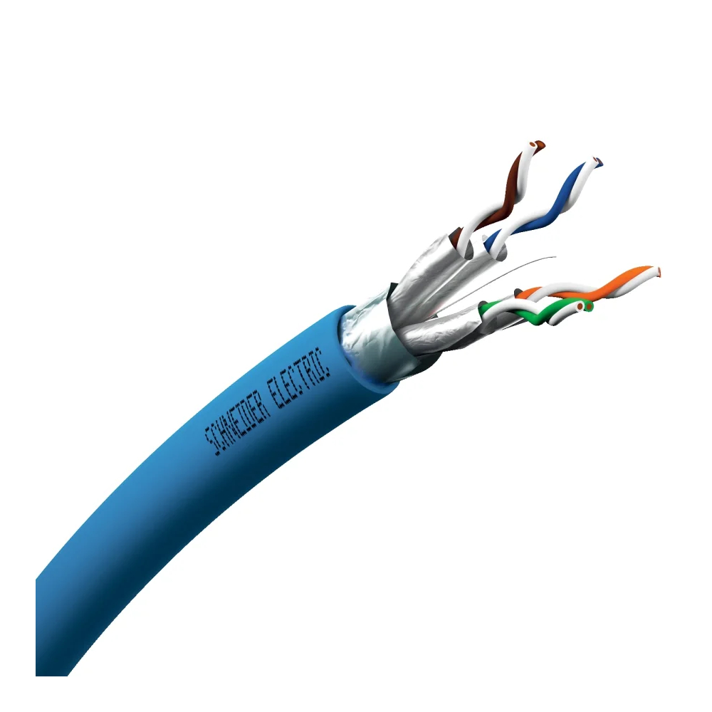 EV Point Power & Data Cable - 3x6mm² with CAT.6A Black LSZH Outer
