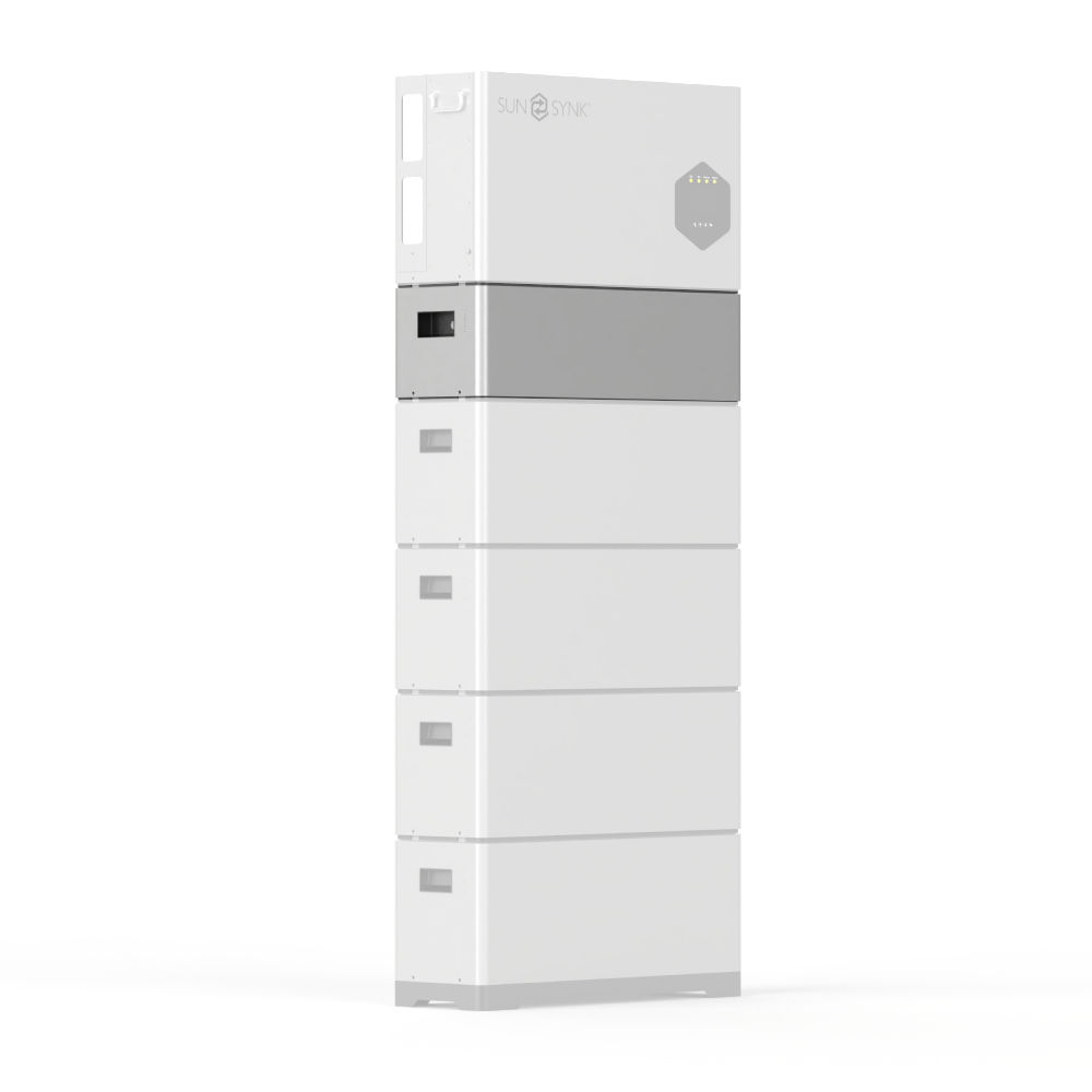 Sunsynk SS-5.1KWH-ELITE-BMS+BASE-1P-IP65-00 Elite Power and Data Unit with 250A 2P Battery Isolator