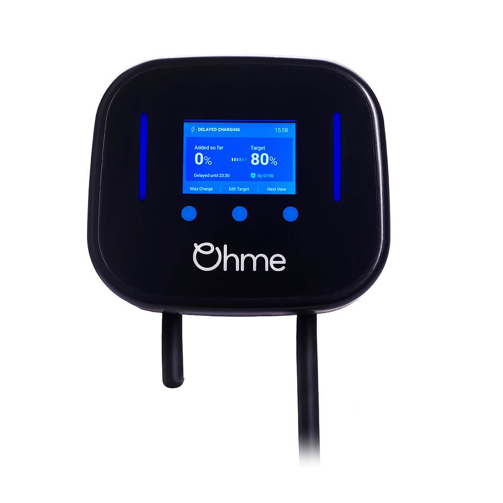 Ohme Home Pro Type 2 EV Charger 7.4kW 1-Phase with 8m Lead