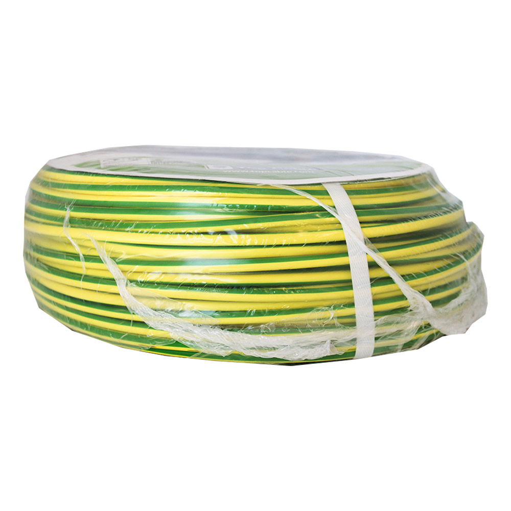 RTC LSOH Green/Yellow Panel Flex Cable - 16mm² (Per Metre)