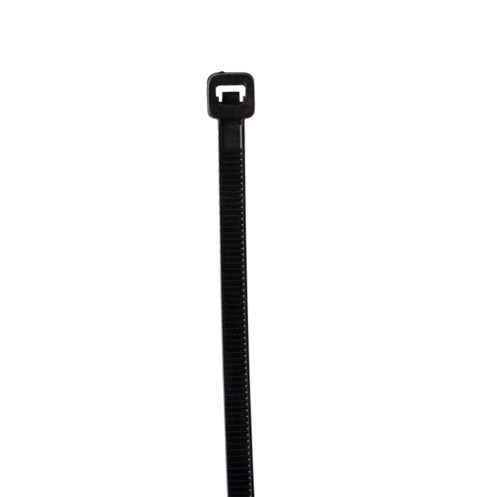 Bizline Cable Ties - 12-Inch Black 4.8mm (Pack of 100)
