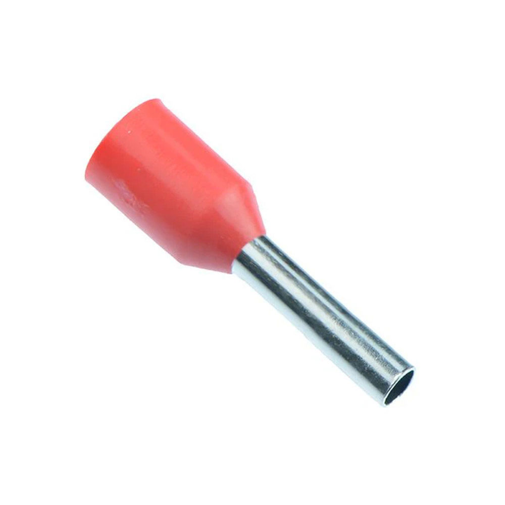 Red Boot Lace Ferrule - 1.5mm (Pack of 100)