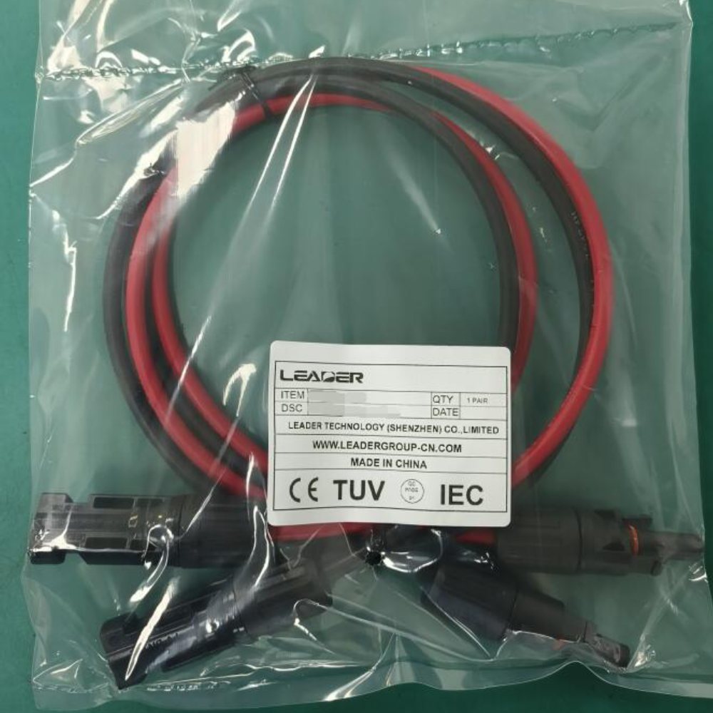 Pre-Terminated 4mm DC Cable (Pack of 2)