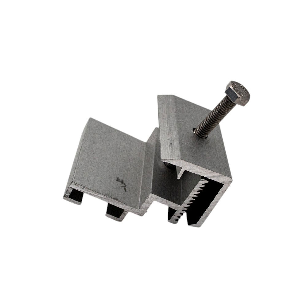 Van der Valk Aluminum Micro Inverter Clamp to Panel