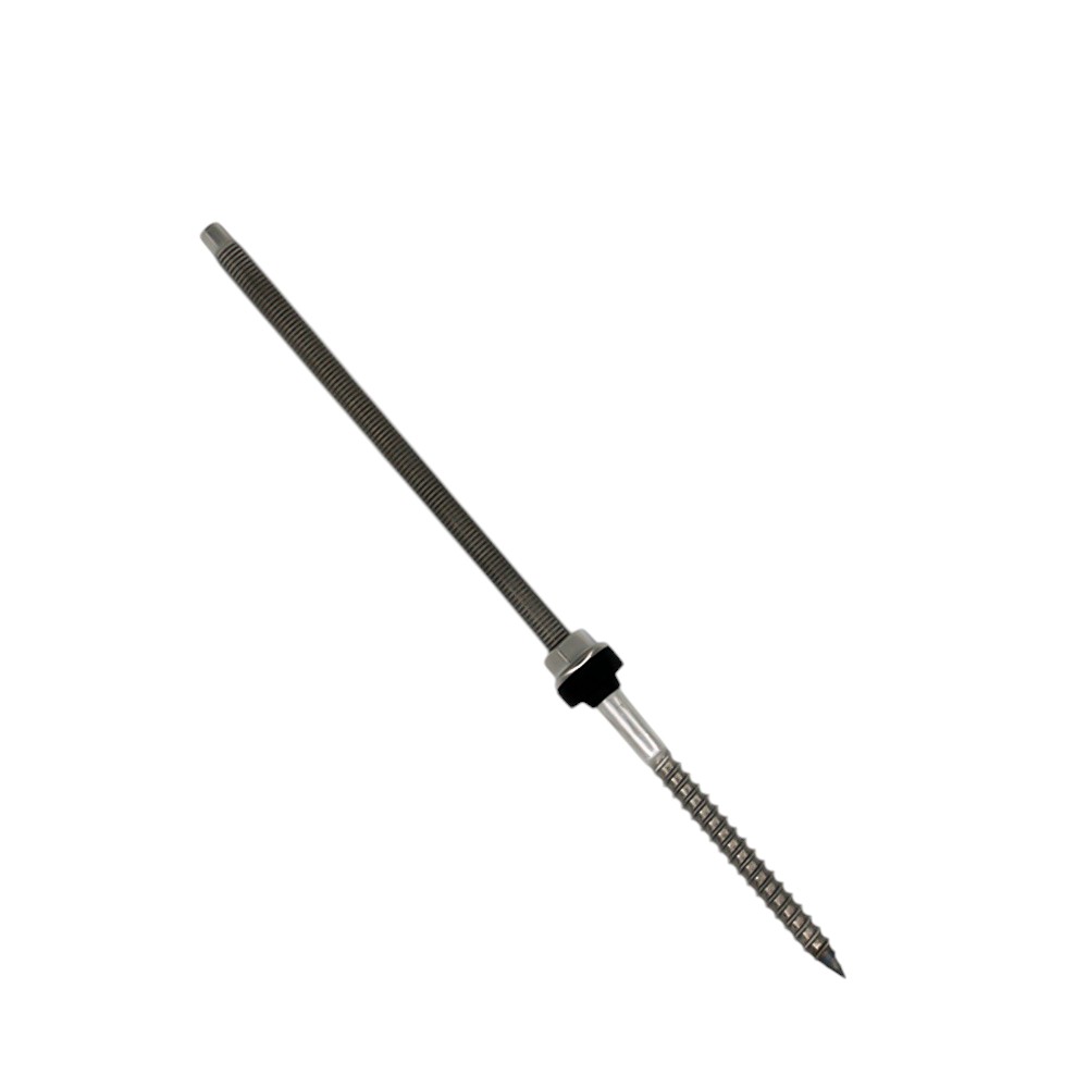 Van der Valk Stainless Steel Hanger Bolt M12 x 350mm for Wood