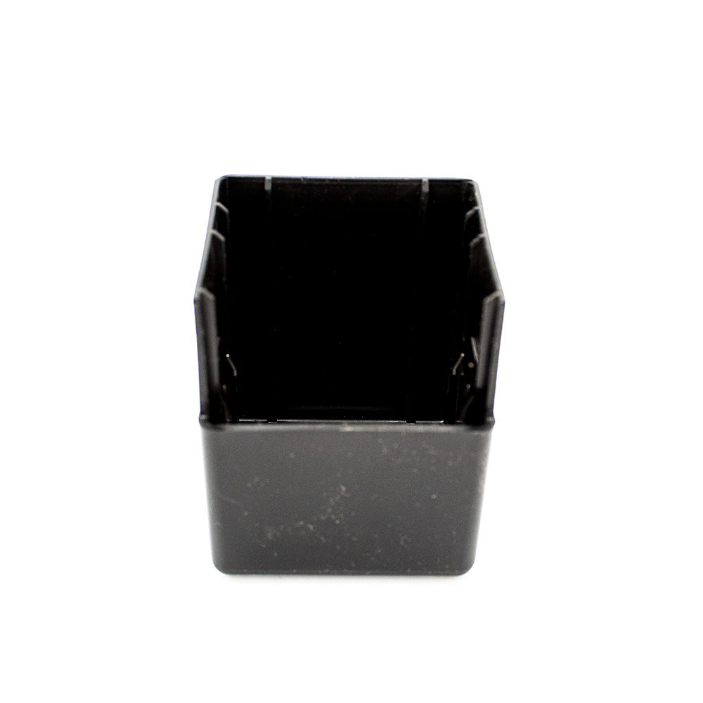 Van der Valk Black Plastic End Cap for Side++ and Trapezoidal Profile
