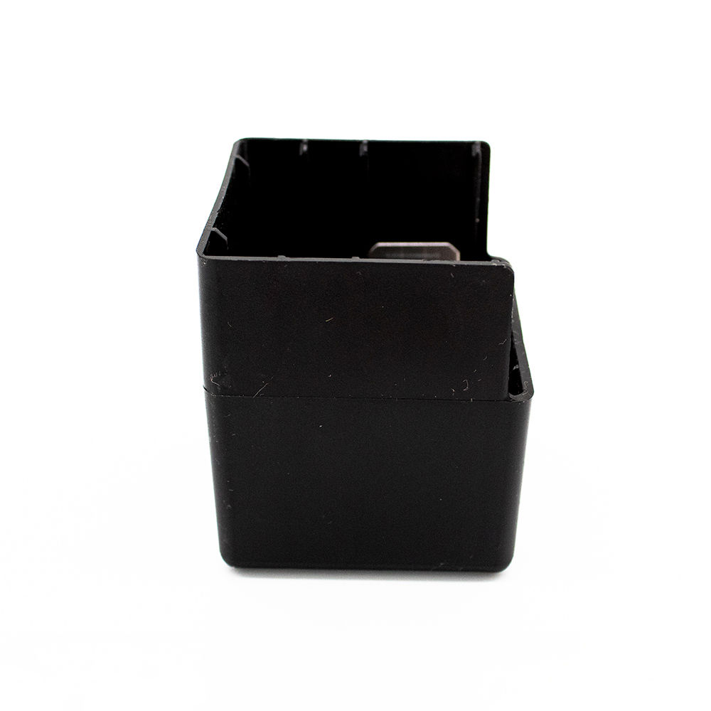 Van der Valk Black Plastic End Cap for Side++ and Trapezoidal Profile