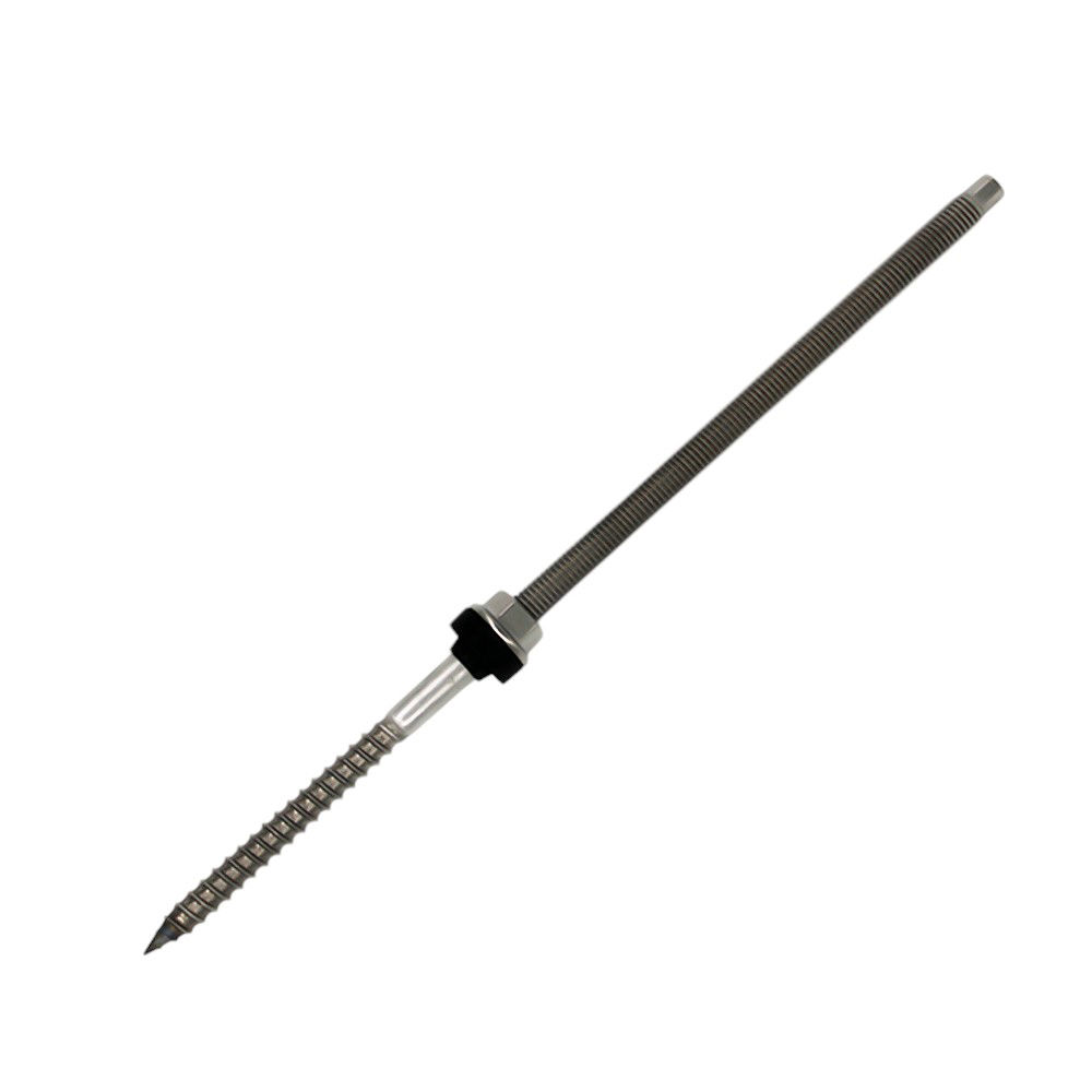 Van der Valk Stainless Steel Hanger Bolt M12 x 350mm for Wood