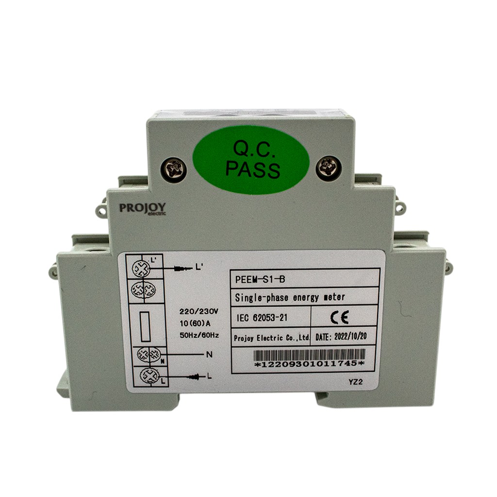 Projoy DIN RAIL Metre 1PH 45A