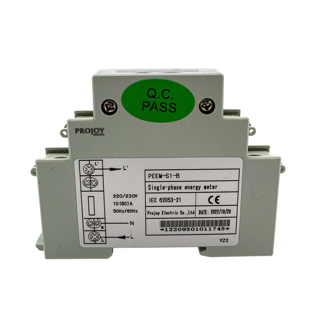 Projoy DIN RAIL Metre 1PH 45A