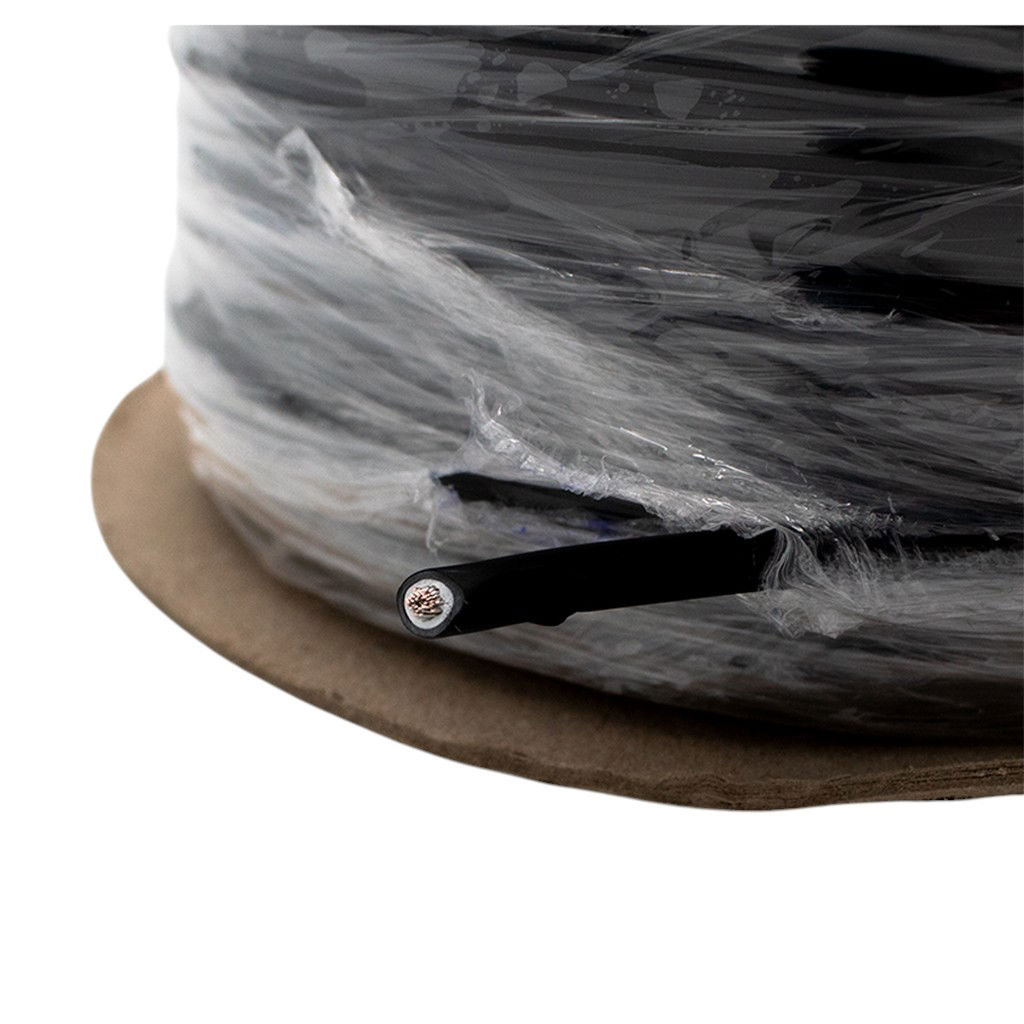 DC Solar Cable 4mm² - Black (100m Reel)