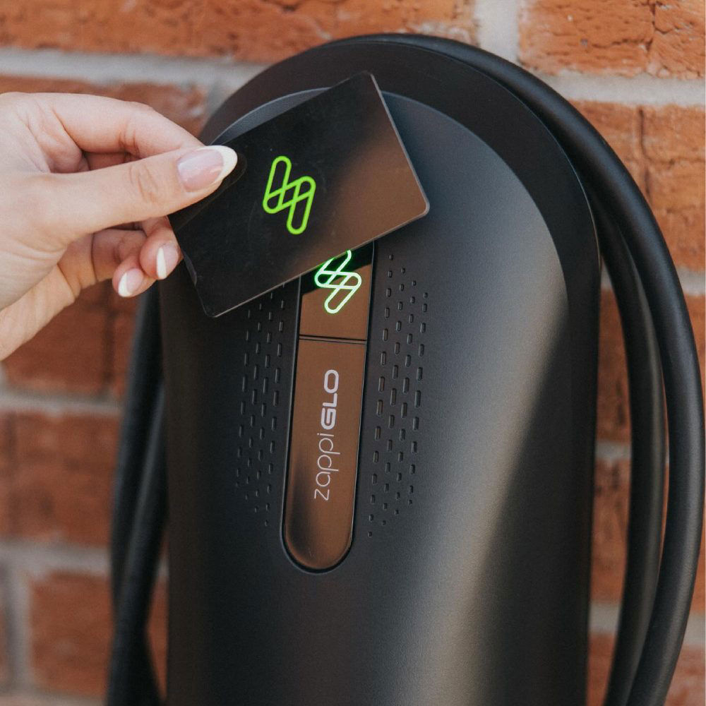 myenergi Zappi GLO EV Charger 7kW Tethered Black