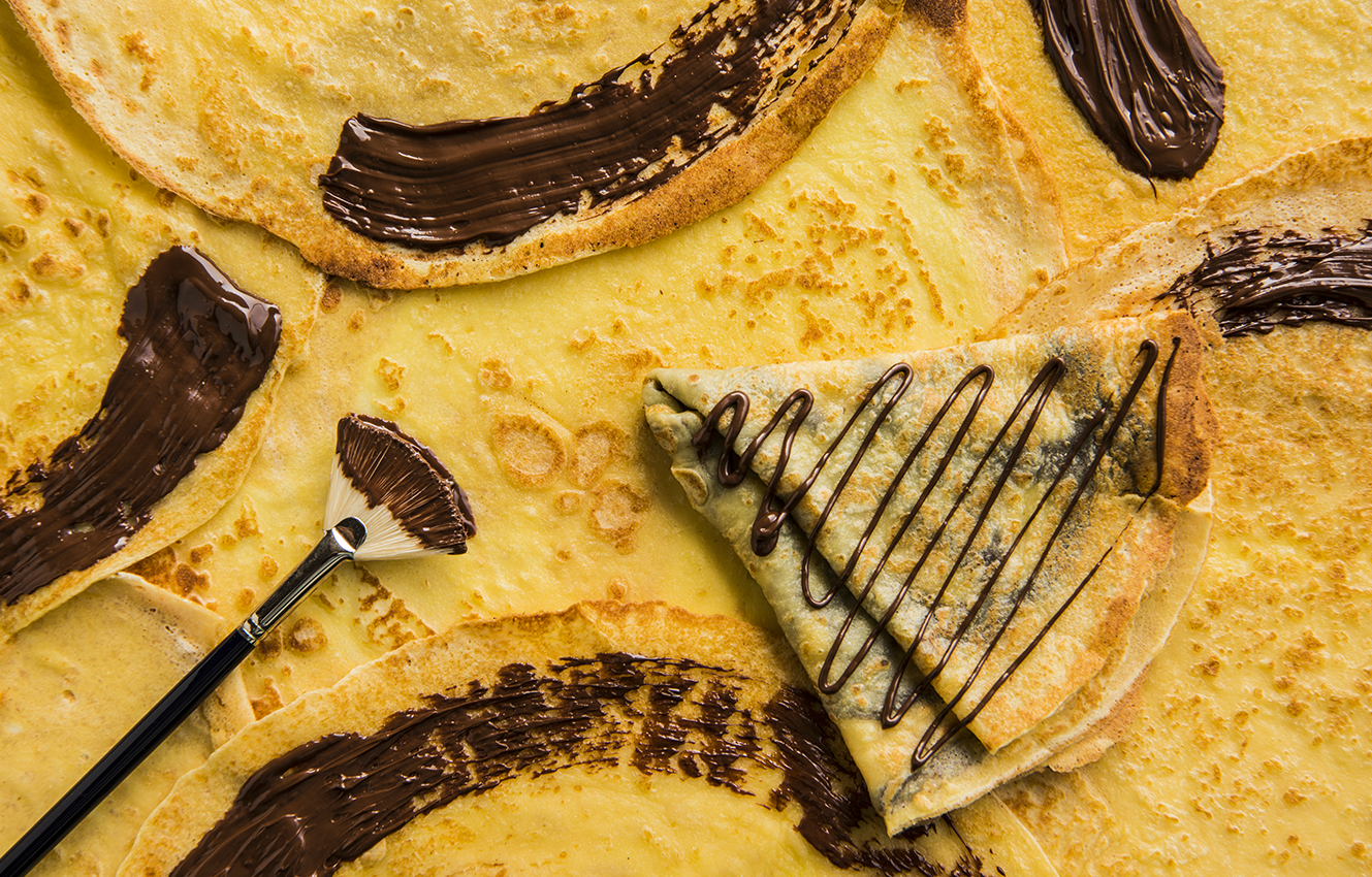 Sweet Crepes with our Suprema Chocolate Spread