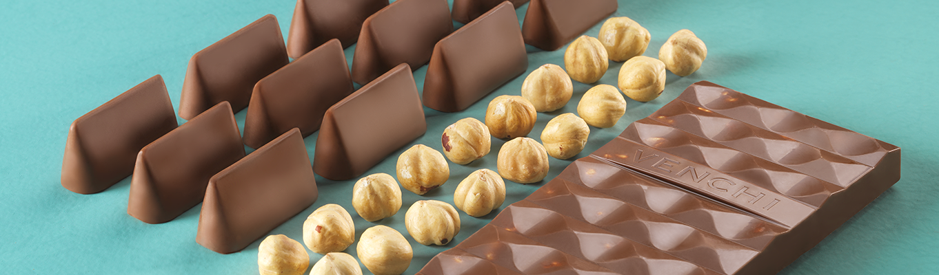 Venchi Gianduia is available in different shapes